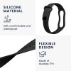 Pasek Kwmobile do Xiaomi Mi Band 7, czarny, silikon, KWM0000252C001C