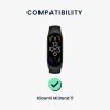 Pasek Kwmobile do Xiaomi Mi Band 7, czarny, silikon, KWM0000252C001C