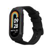 Pasek Kwmobile do Xiaomi Mi Band 8, czarny, silikon, KWM0000252E001C