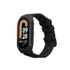 Pasek Kwmobile do Xiaomi Mi Band 8, czarny, silikon, KWM0000252E001C