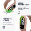 Pasek Kwmobile do Xiaomi Mi Band 8, Jasnoróżowy, Silikon, KWM0000252E003C