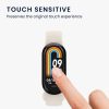 Zestaw 2 folii ochronnych Kwmobile do Xiaomi Mi Band 8, przezroczysty/czarny, polimerowy, KWM0000252H001C