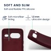 Etui Kwmobile do Google Pixel 8, bordowe, silikonowe, KWM0000208L009C