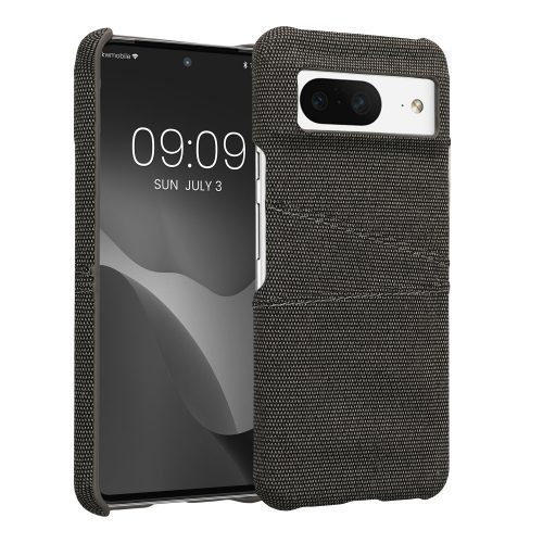 Etui Kwmobile do Google Pixel 8, szare, tekstylne, KWM0000209J002C