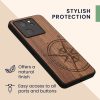 Etui Kwmobile do Xiaomi 13T/13T Pro, Brązowe, Drewniane, KWM000020IR001C