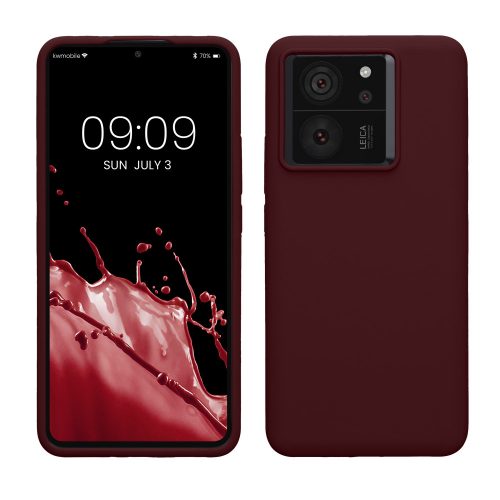 Etui Kwmobile do Xiaomi 13T/13T Pro, czarne, silikonowe, KWM000020IT003C