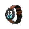 Pasek Kwmobile do zegarka Samsung Galaxy 5/Galaxy Watch 5 Pro/Galaxy Watch 4, brązowy/czarny, skóra naturalna, KWM0000253I001C