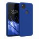 Etui Kwmobile do Google Pixel 4a, niebieskie, silikonowe, KWM000011JE043C