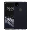 Etui Kwmobile do Google Pixel 4a, granatowy, silikon, KWM000011JE044C