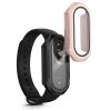 Zestaw 2 etui Kwmobile do Xiaomi Mi Band 8, czarny/różowy, silikon, KWM0000206E003C