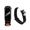 Pasek Kwmobile do Xiaomi Mi Band 8, czarny, silikon, KWM0000253R003C