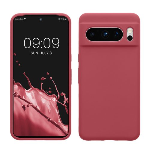 Etui Kwmobile do Google Pixel 8 Pro, Ciemnoróżowy, Silikon, KWM0000208G029C