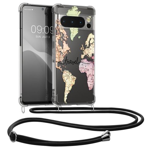 Etui Kwmobile do Google Pixel 8 Pro, wielokolorowe, silikonowe, KWM0000208S004C