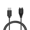 Kabel ładujący USB Kwmobile do Garmin vivoactive 5/Vivoactive 4/Vivoactive 3, czarny, plastikowy, KWM0000255O001C