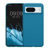 Etui Kwmobile do Google Pixel 8, niebieskie, silikonowe, KWM0000208H013C