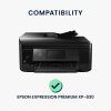 Pokrowiec Kwmobile do drukarki Epson Expression Premium XP-830, Jasnoszary, Tekstylny, KWM000009GN002C