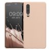 Etui Kwmobile do Huawei P30, kremowe, silikonowe, KWM000009MF017C