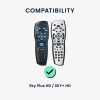 Etui na pilota Kwmobile do Sky Plus HD/SKY+ HD, czarne, silikonowe, KWM0000256T001C