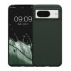 Etui Kwmobile do Google Pixel 8, Ciemnozielone, Silikon, KWM0000208H015C