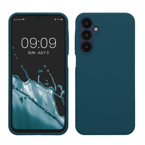 Etui Kwmobile do Samsunga Galaxy A25, Zielone, Silikonowe, KWM000021MV002C