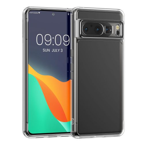 Etui Kwmobile do Google Pixel 8 Pro, przezroczyste, silikonowe, KWM000020KE001C