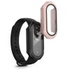 Zestaw 2 pełnych etui Kwmobile do Xiaomi Mi Band 8, czarny/różowy, plastikowy, KWM0000206D003C