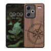 Etui Kwmobile do Xiaomi Redmi Note 13 Pro Plus 5G, Brązowe, Drewniane, KWM000020KL001C