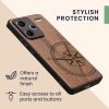 Etui Kwmobile do Xiaomi Redmi Note 13 Pro Plus 5G, Brązowe, Drewniane, KWM000020KL001C