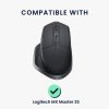 Naklejka na stopkę myszy Kwmobile do Logitech MX Master 2S, czarna, PVC, KWM0000258J001C