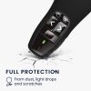 Etui na pilota Kwmobile do Logitech R 400, czarne, silikonowe, KWM0000259M001C