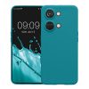 Etui Kwmobile do OnePlus Nord 3 5G, zielone, silikonowe, KWM0000204U005C