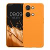 Etui Kwmobile do OnePlus Nord 3 5G, pomarańczowe, silikonowe, KWM0000204U007C