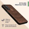 Etui Kwmobile do Samsung Galaxy A15 5G, Ciemny Brąz, Drewno, KWM000021PM002C