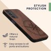 Etui Kwmobile do Samsunga Galaxy A25, Brązowe, Drewniane, KWM000021PN001C