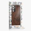 Etui Kwmobile do Samsunga Galaxy A25, Brązowe, Drewniane, KWM000021PN001C