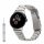 Pasek Kwmobile do zegarka Google Pixel Watch 2/Pixel, srebrny, stal, KWM000025AC001C