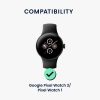 Pasek Kwmobile do zegarka Google Pixel Watch 2/Pixel, srebrny, stal, KWM000025AC001C