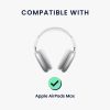 Opaska na słuchawki Kwmobile do Apple AirPods Max, biała, silikonowa, KWM000025AD001C