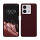 Etui Kwmobile do Xiaomi Redmi Note 13, bordowe, silikonowe, KWM000020LM004C