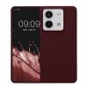 Etui Kwmobile do Xiaomi Redmi Note 13, bordowe, silikonowe, KWM000020LM004C