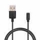 Kabel ładujący USB Kwmobile do zegarka Xiaomi Redmi 4 / zegarka 3 aktywnego / zegarka 3 Lite, czarny, plastikowy, KWM000025BD001C