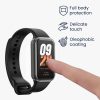 Zestaw 2 etui Kwmobile do Xiaomi Smart Band 8 Active/Redmi Band 2, przezroczysty/czarny, silikon, KWM000025BJ001C