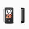 Zestaw 2 etui Kwmobile do Xiaomi Smart Band 8 Active/Redmi Band 2, przezroczysty/czarny, silikon, KWM000025BJ001C