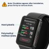 Zestaw 2 folii ochronnych Kwmobile do zegarka Huawei Watch D, przezroczysty/czarny, polimerowy, KWM000025BK001C