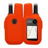 Etui ochronne Kwmobile do Garmin Alpha 10, pomarańczowe, silikonowe, KWM000025BL002C