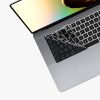 Osłona klawiatury Kwmobile do Apple MacBook Pro M2 16" (2023)/MacBook Pro M3 16" (2023), Czarny, Silikon, KWM000025BU001C