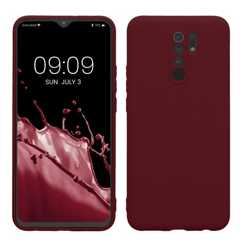 Etui Kwmobile do Xiaomi Redmi 9, czarne, silikonowe, KWM000011MN021C