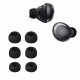 Zestaw 6 końcówek zamiennych Kwmobile do Samsung Galaxy Buds Pro, czarny, silikon, KWM000025DT001C