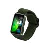 Pasek Kwmobile do Huawei Band 8, Ciemnozielony, Nylon, KWM0000206B004C