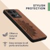 Etui Kwmobile do Xiaomi Redmi Note 13 Pro 5G/Poco X6, Brązowe, Drewniane, KWM000020MN002C